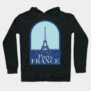 Paris France Decal Hoodie